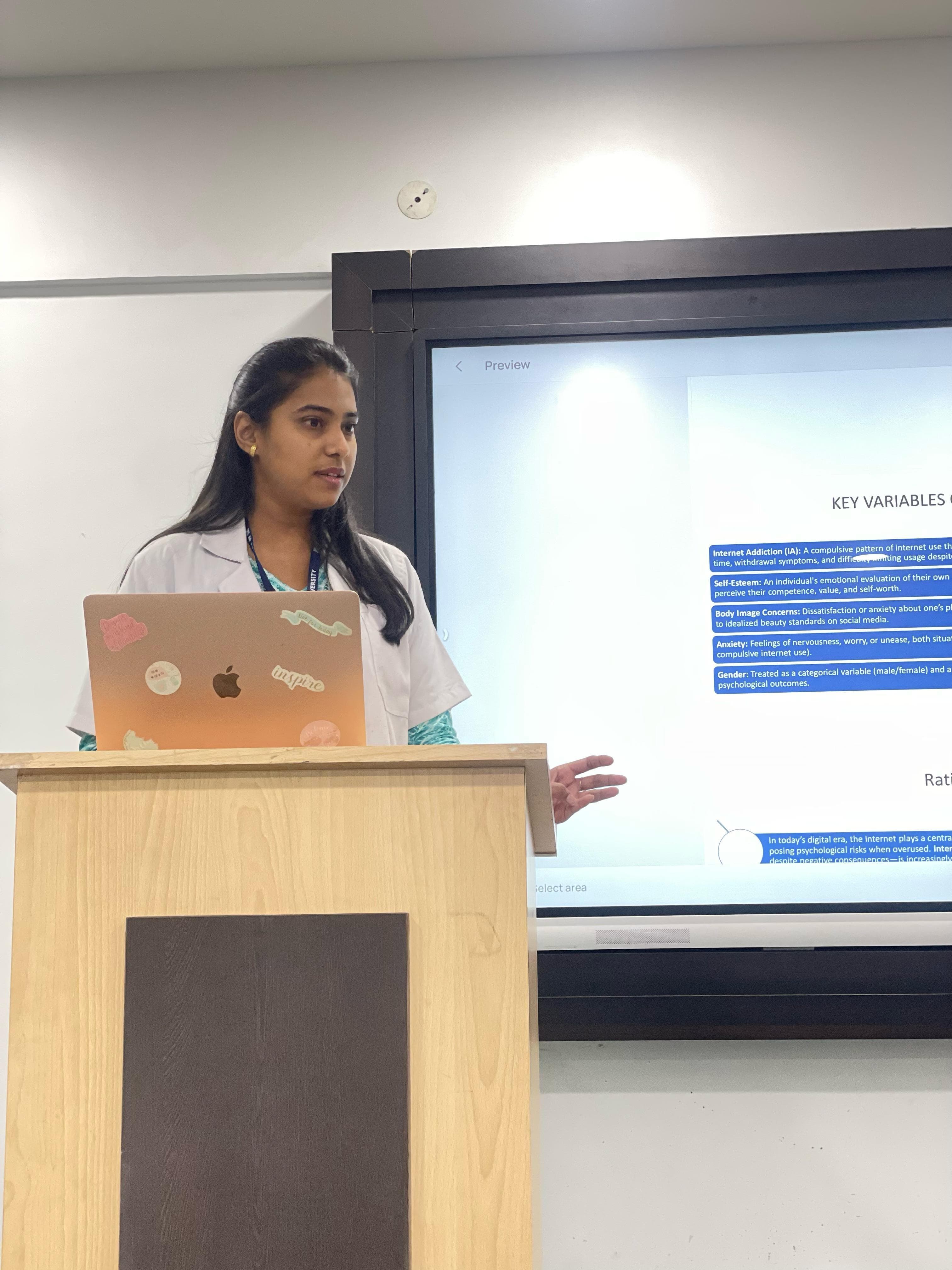 Psychologist Varisha Qureshi